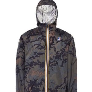 K-Way Water Resistant Le Vrai Claude 3.0 Jacket in CAMO